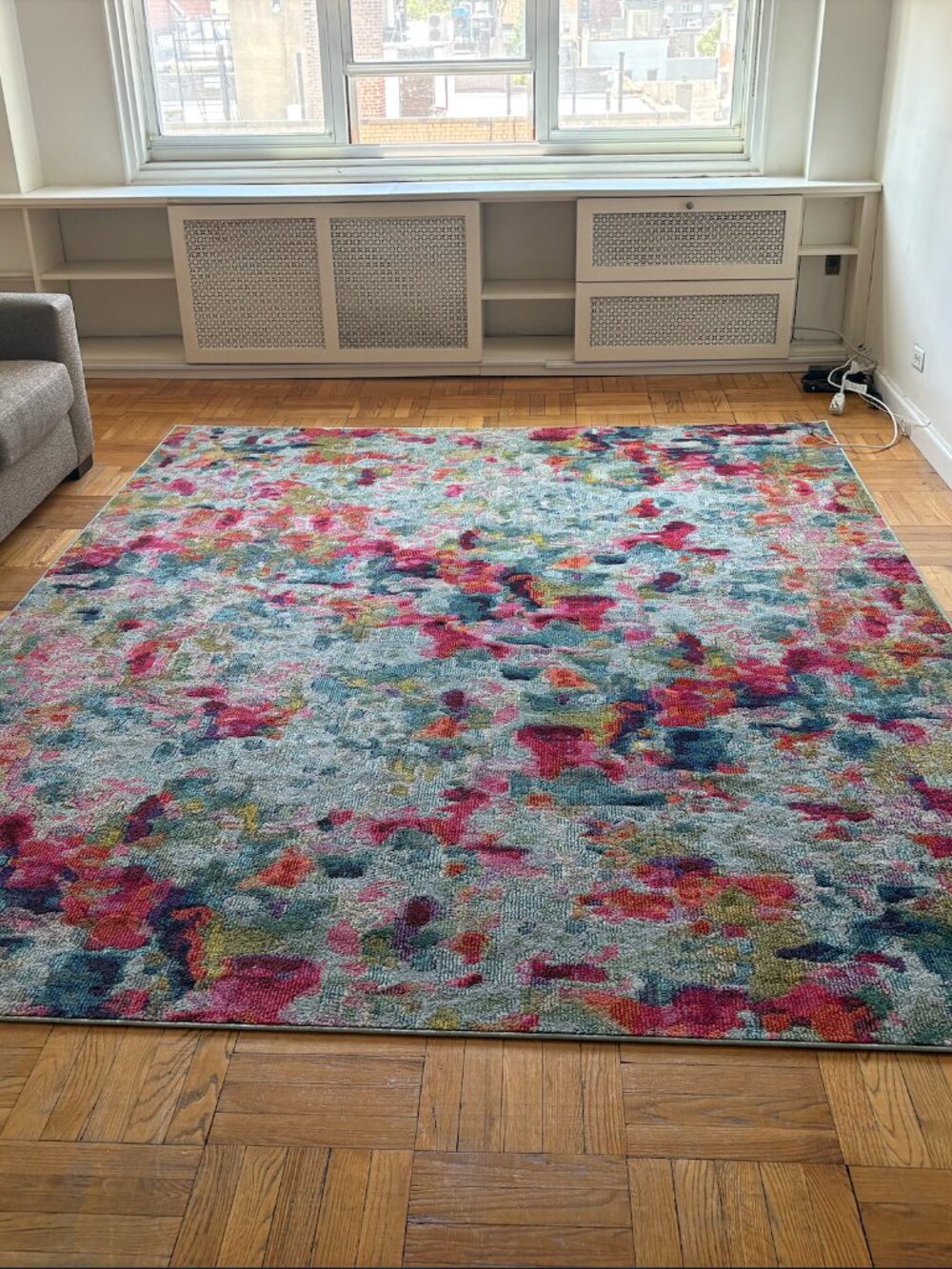 Hashimoto Washable Abstract Indoor Rug - Picture 3 of 4